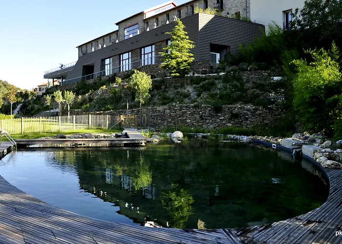 Domaine Riberach - Restaurant Etoile - - Piscine Naturelle - Vignoble Bio 4*