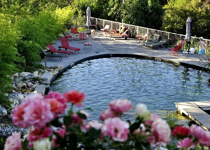 Hotel Domaine Riberach - Restaurant Etoile - - Piscine Naturelle - Vignoble Bio 4*