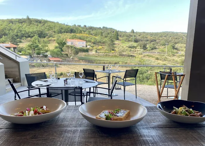 Domaine Riberach - Restaurant Gastronomique - Spa - Piscine Naturelle - Vignoble Bio Ξενοδοχείο Bélesta