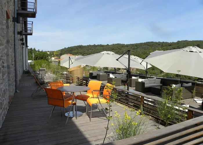 Domaine Riberach - Restaurant Etoile - - Piscine Naturelle - Vignoble Bio Hotel Bélesta